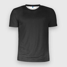 Мужская футболка 3D спортивная с принтом Кевлар Ультра в Екатеринбурге, 100% полиэстер с улучшенными характеристиками | приталенный силуэт, круглая горловина, широкие плечи, сужается к линии бедра | black | carbon | карбон | кевлар | кольчуга