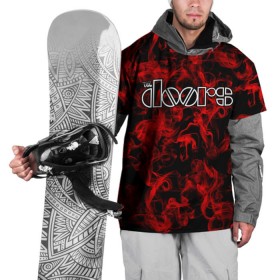 Накидка на куртку 3D с принтом The Doors в Екатеринбурге, 100% полиэстер |  | группа | двери | дорз | дорс | зе дорс