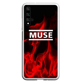 Чехол для Honor 20 с принтом MUSE в Екатеринбурге, Силикон | Область печати: задняя сторона чехла, без боковых панелей | muse | punk | rock | альтернативный хип хоп | группа | инди поп | музыка | музыкальное произведение | ноты | панк | регги | рок | синти поп