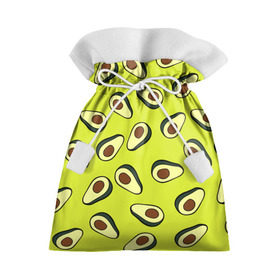 Подарочный 3D мешок с принтом Авокадо в Екатеринбурге, 100% полиэстер | Размер: 29*39 см | Тематика изображения на принте: avocado | food | fruit | pattern | vegan | vegetarian | авокадо | веган | вегетарианство | еда | паттерн | правильное питание | фрукт