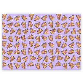 Поздравительная открытка с принтом Пицца Мун в Екатеринбурге, 100% бумага | плотность бумаги 280 г/м2, матовая, на обратной стороне линовка и место для марки
 | Тематика изображения на принте: food | pattern | pizza | sailor moon | еда | паттерн | пицца | сейлор мун