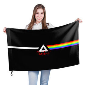 Флаг 3D с принтом Pink Floyd в Екатеринбурге, 100% полиэстер | плотность ткани — 95 г/м2, размер — 67 х 109 см. Принт наносится с одной стороны | pink floyd | pinkfloyd | арт | артрок | группа | дэвид гилмор | пинк флойд | пинкфлойд | прогрессивный | психоделический | рок | сид барретт | симфонический | спэйс | эйсид | экспериментальный