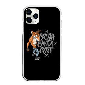 Чехол для iPhone 11 Pro матовый с принтом Crush Bandicoot в Екатеринбурге, Силикон |  | Тематика изображения на принте: crash | бандикут | краш | крэш