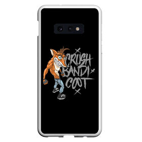 Чехол для Samsung S10E с принтом Crush Bandicoot в Екатеринбурге, Силикон | Область печати: задняя сторона чехла, без боковых панелей | Тематика изображения на принте: crash | бандикут | краш | крэш