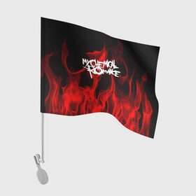 Флаг для автомобиля с принтом My Chemical Romance в Екатеринбурге, 100% полиэстер | Размер: 30*21 см | my chemical romance | punk | rock | альтернативный хип хоп | группа | инди поп | музыка | музыкальное произведение | ноты | панк | регги | рок | синти поп