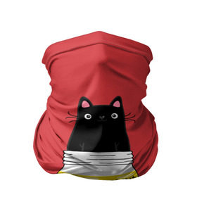 Бандана-труба 3D с принтом Аntidepressant в Екатеринбурге, 100% полиэстер, ткань с особыми свойствами — Activecool | плотность 150‒180 г/м2; хорошо тянется, но сохраняет форму | antidepressant | cat | кот | коты | кошка | милый | с котами | с надписью | с приколом | черный кот