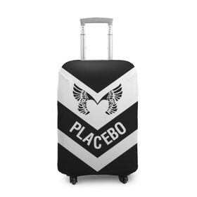 Чехол для чемодана 3D с принтом Placebo в Екатеринбурге, 86% полиэфир, 14% спандекс | двустороннее нанесение принта, прорези для ручек и колес | placebo | альтернативный | инди | индирок | плацебо | рок
