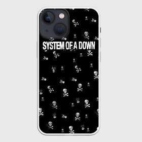 Чехол для iPhone 13 mini с принтом System of a Down в Екатеринбурге,  |  | system of a down | музыка | рок | рок группа