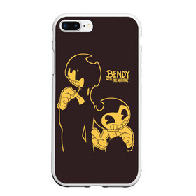 Чехол для iPhone 7Plus/8 Plus матовый с принтом Bendy and the ink machine (18) в Екатеринбурге, Силикон | Область печати: задняя сторона чехла, без боковых панелей | bendy | bendy and the ink machine | game | horror | ink | machine | trend | video game