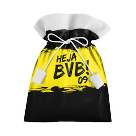 Подарочный 3D мешок с принтом Borussia Dortmund FC в Екатеринбурге, 100% полиэстер | Размер: 29*39 см | 09 | bvb | heja | боруссия | германия | дортмунд | клуб | фк | футбол | футбольный