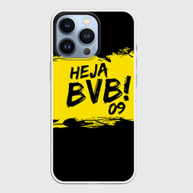 Чехол для iPhone 13 Pro с принтом Borussia Dortmund FC в Екатеринбурге,  |  | Тематика изображения на принте: 09 | bvb | heja | боруссия | германия | дортмунд | клуб | фк | футбол | футбольный