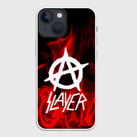 Чехол для iPhone 13 mini с принтом SLAYER в Екатеринбурге,  |  | punk | rock | slayer | альтернативный хип хоп | группа | инди поп | музыка | музыкальное произведение | ноты | панк | регги | рок | синти поп