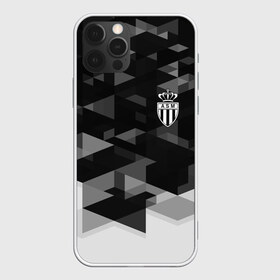 Чехол для iPhone 12 Pro Max с принтом Monaco Geometry Sport в Екатеринбурге, Силикон |  | abstraction | championship | fc | football | footer | monaco | polygon | soccer | socker | sport | абстракция | монако | одежда | спорт | спортивный | униформа | футбол | футбольный клуб | чемпионат