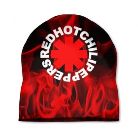 Шапка 3D с принтом Red Hot Chili Peppers в Екатеринбурге, 100% полиэстер | универсальный размер, печать по всей поверхности изделия | Тематика изображения на принте: red hot chili peppers | rhcp | перцы | ред хот чили пепперс | рхчп | рэд
