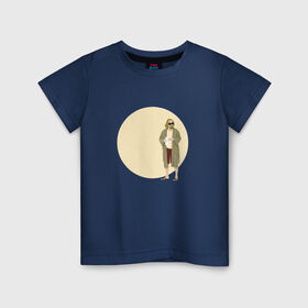 Детская футболка хлопок с принтом Большой Лебовски в Екатеринбурге, 100% хлопок | круглый вырез горловины, полуприлегающий силуэт, длина до линии бедер | the big lebowski | большой лебовски | джефф бриджес
