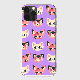 Чехол для iPhone 12 Pro Max с принтом Cat and Panda в Екатеринбурге, Силикон |  | animal | cat | cute | kitty | meow | pattern | pet | животное | кот | котенок | котики | мяу | паттерн