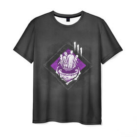 Мужская футболка 3D с принтом Barbecue & Chilli в Екатеринбурге, 100% полиэфир | прямой крой, круглый вырез горловины, длина до линии бедер | barbecue  chilli | dbd | dead by daylight | барбекю и чили | дбд