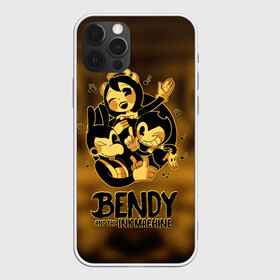 Чехол для iPhone 12 Pro с принтом Bendy and the ink machine (32) в Екатеринбурге, силикон | область печати: задняя сторона чехла, без боковых панелей | bendy | bendy and the ink machine | game | horror | ink | machine | trend | video game | бенди | бэнди