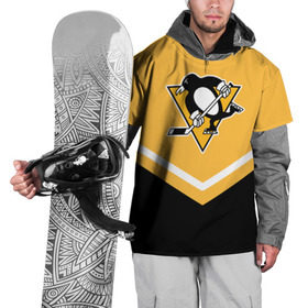 Накидка на куртку 3D с принтом Pittsburgh Penguins (Форма 1) в Екатеринбурге, 100% полиэстер |  | Тематика изображения на принте: питтсбург пингвинз