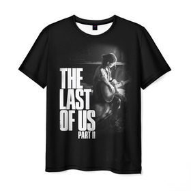 Мужская футболка 3D с принтом The Last of Us II_ в Екатеринбурге, 100% полиэфир | прямой крой, круглый вырез горловины, длина до линии бедер | Тематика изображения на принте: the last of us | гриб | грибы | джоэл | кордицепс | пиратs | элли