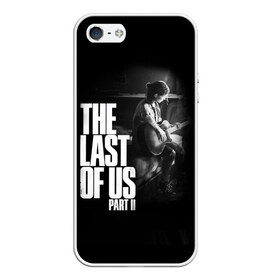 Чехол для iPhone 5/5S матовый с принтом The Last of Us II_ в Екатеринбурге, Силикон | Область печати: задняя сторона чехла, без боковых панелей | the last of us | гриб | грибы | джоэл | кордицепс | пиратs | элли