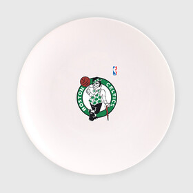 Тарелка с принтом Boston celtics в Екатеринбурге, фарфор | диаметр - 210 мм
диаметр для нанесения принта - 120 мм | boston celtics | nba | баскетбол | бостон селтикс