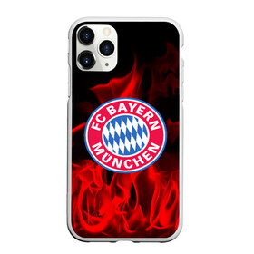 Чехол для iPhone 11 Pro матовый с принтом BAYERN MUNCHEN в Екатеринбурге, Силикон |  | Тематика изображения на принте: football | soccer | байерн