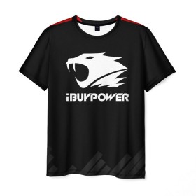 Мужская футболка 3D с принтом iBuyPower | The Form в Екатеринбурге, 100% полиэфир | прямой крой, круглый вырез горловины, длина до линии бедер | 0x000000123 | csgo | ibuypower | ксго