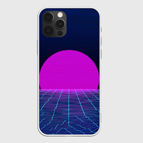 Чехол для iPhone 12 Pro Max с принтом Солнце в Екатеринбурге, Силикон |  | 3d | cgi | digital art | music | retro | vaporwave | абстракция | вейпорвейв | геометрия | музыка | ретро