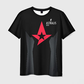 Мужская футболка 3D с принтом Astralis - The Form в Екатеринбурге, 100% полиэфир | прямой крой, круглый вырез горловины, длина до линии бедер | 0x000000123 | astralis | csgo | form | астралис | ксго | форма