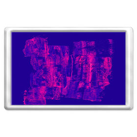 Магнит 45*70 с принтом Неоновые краски в Екатеринбурге, Пластик | Размер: 78*52 мм; Размер печати: 70*45 | 