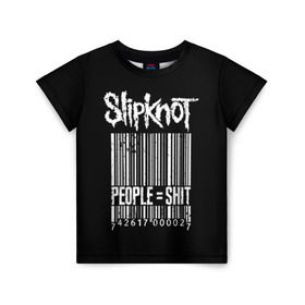 Детская футболка 3D с принтом Slipknot People в Екатеринбурге, 100% гипоаллергенный полиэфир | прямой крой, круглый вырез горловины, длина до линии бедер, чуть спущенное плечо, ткань немного тянется | alternative | iowa | metal | nu | slipknot | slipnot | taylor | метал | слипкнот | слипнот
