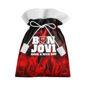Подарочный 3D мешок с принтом BON JOVI в Екатеринбурге, 100% полиэстер | Размер: 29*39 см | Тематика изображения на принте: bon jovi | альтернативный хип хоп | группа | инди поп | музыка | музыкальное произведение | ноты | регги | рок | синти поп