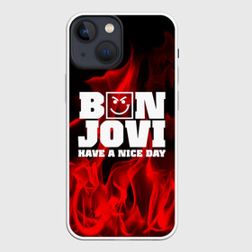 Чехол для iPhone 13 mini с принтом BON JOVI в Екатеринбурге,  |  | bon jovi | альтернативный хип хоп | группа | инди поп | музыка | музыкальное произведение | ноты | регги | рок | синти поп