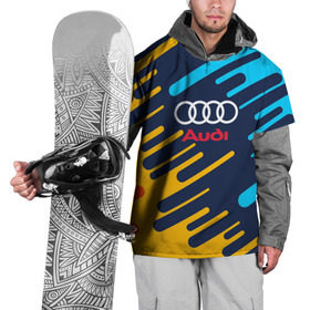Накидка на куртку 3D с принтом AUDI SPORT в Екатеринбурге, 100% полиэстер |  | abstraction | audi | auto | sport | абстракция | авто | автомобиль | автомобильные | ауди | бренд | логотип | марка | машины | спорт