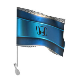 Флаг для автомобиля с принтом Honda sport collection в Екатеринбурге, 100% полиэстер | Размер: 30*21 см | auto | automobile | car | carbon | honda | machine | motor | motor car | sport car | автомашина | бренд | легковой автомобиль | марка | спортивный автомобиль | тачка | хонда