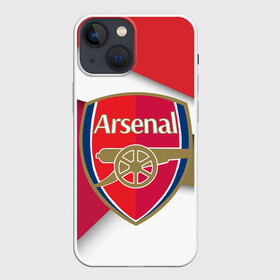 Чехол для iPhone 13 mini с принтом Арсенал формы в Екатеринбурге,  |  | arsenal | arsenal london | fc arsenal | footbal | london | арсенал | арсенал лондон | лига чемпионов | лондон | фк арсенал | футбол