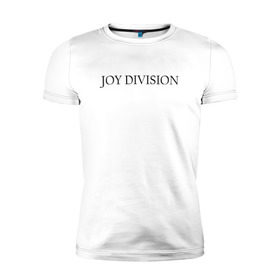 Мужская футболка премиум с принтом Joy Division в Екатеринбурге, 92% хлопок, 8% лайкра | приталенный силуэт, круглый вырез ворота, длина до линии бедра, короткий рукав | ian curtis | joy division | rock | unknown pleasures | иэн кёртис | рок
