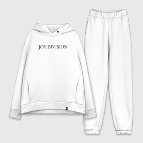 Женский костюм хлопок Oversize с принтом Joy Division в Екатеринбурге,  |  | ian curtis | joy division | rock | unknown pleasures | иэн кёртис | рок