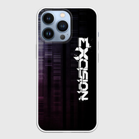 Чехол для iPhone 13 Pro с принтом EXCISION JEFF ABEL. в Екатеринбурге,  |  | dj | excision | jeff abel | texture | вырезание | джефф абель | иссечение | исчезание | музыка | музыкант | надпись | переход | текстура | удаление | эксцизия