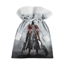 Подарочный 3D мешок с принтом Bloodborne в Екатеринбурге, 100% полиэстер | Размер: 29*39 см | bb | fromsoftware | vicar amelia | амелия | бладборн | викарий | души | охотники | пиратs | порождение крови | руны