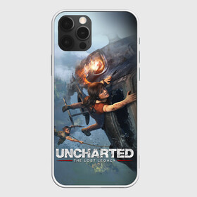 Чехол для iPhone 12 Pro с принтом Uncharted в Екатеринбурге, силикон | область печати: задняя сторона чехла, без боковых панелей | chloe | drake | elena | nathan | naughty dog | sully | анчартед | дрейк | натан | нейтан | ноти дог | пиратs | приключения | путь вора | салли | утраченное наследие