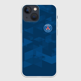 Чехол для iPhone 13 mini с принтом PSG ABSTRACT | ПСГ АБСТРАКЦИЯ в Екатеринбурге,  |  | fc | football | fotball club | psg | sport | псг | спорт | спортивные | униформа | фирменные цвета | фк | футбол | футбольный клуб