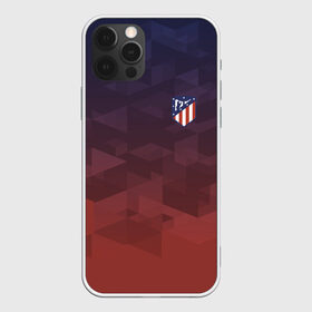 Чехол для iPhone 12 Pro Max с принтом ATLETICO MADRID в Екатеринбурге, Силикон |  | атлетико мадрид | полигоны | эмблема