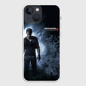 Чехол для iPhone 13 mini с принтом Drake in jungle в Екатеринбурге,  |  | chloe | drake | elena | nathan | naughty dog | sully | анчартед | дрейк | натан | нейтан | ноти дог | пиратs | приключения | путь вора | салли | утраченное наследие