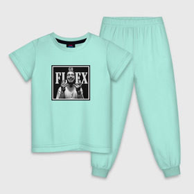 Детская пижама хлопок с принтом Post Malone - Go Flex в Екатеринбурге, 100% хлопок |  брюки и футболка прямого кроя, без карманов, на брюках мягкая резинка на поясе и по низу штанин
 | post malone | остин ричард пост
