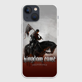 Чехол для iPhone 13 mini с принтом Рыцарь на коне в Екатеринбурге,  |  | deliverance | kingdom come | kingdom come deliverance | knight | кингдам кам | король | рыцарь | средневековье | средние века