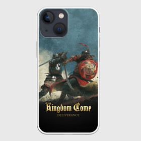Чехол для iPhone 13 mini с принтом Kingdom fight в Екатеринбурге,  |  | deliverance | kingdom come | kingdom come deliverance | knight | кингдам кам | король | рыцарь | средневековье | средние века