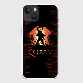 Чехол для iPhone 13 с принтом Queen в Екатеринбурге,  |  | paul rodgers | queen | брайан мэй | джон дикон | квин | меркури | меркьюри | мэркури | роджер тейлор | рок группа | фредди | фреди