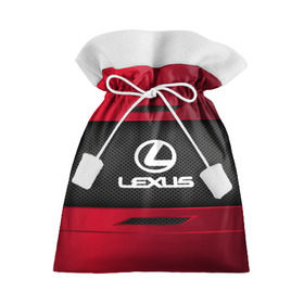 Подарочный 3D мешок с принтом LEXUS SPORT в Екатеринбурге, 100% полиэстер | Размер: 29*39 см | Тематика изображения на принте: auto | car | lexus | автомобиль | лексус | марка